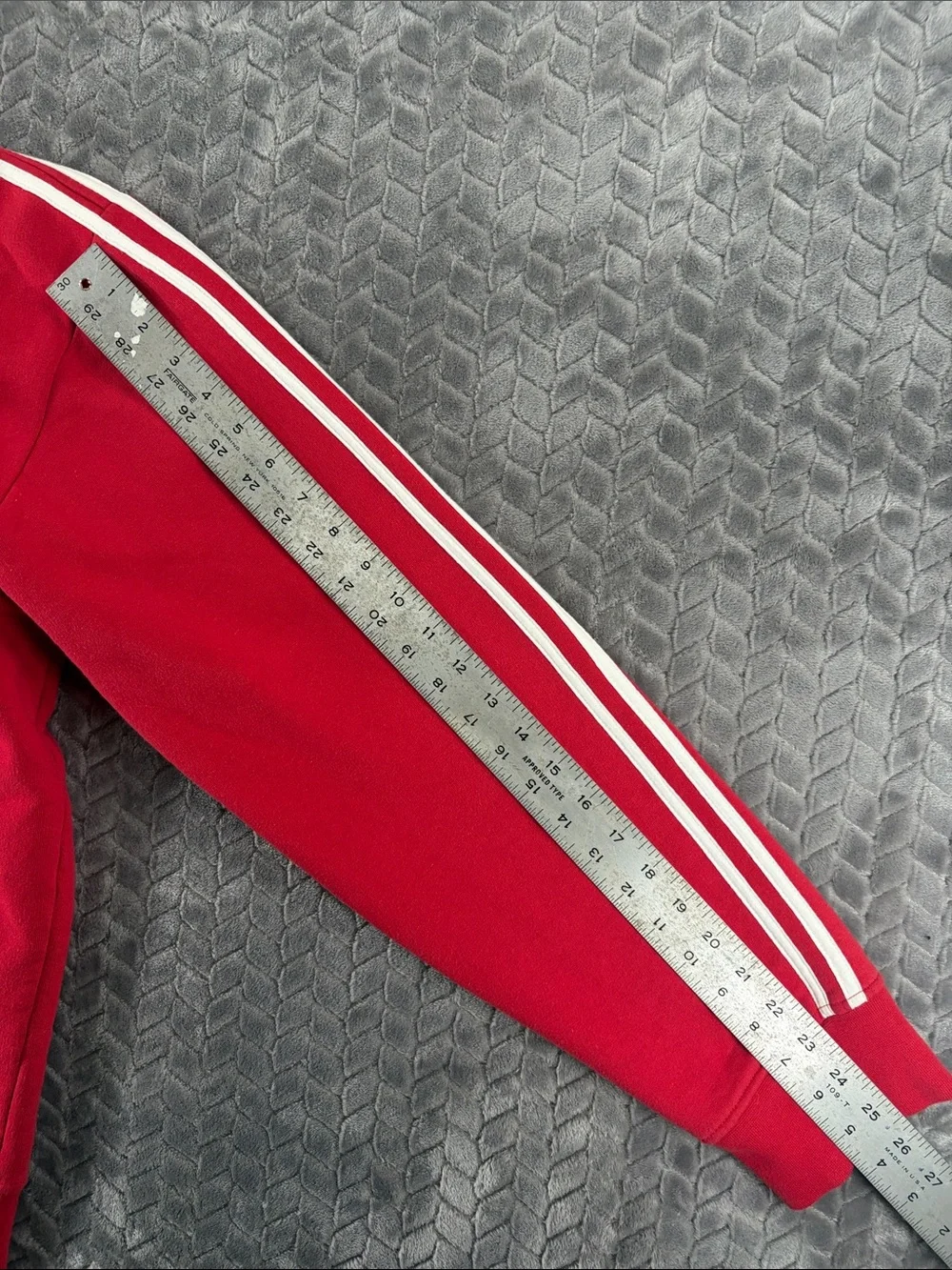 Pact Red Italia Soccer Track Jacket with Stripe Accents XL